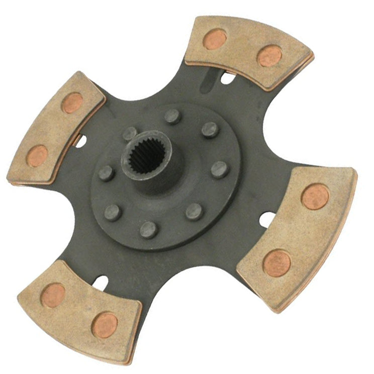 Empi 4091 Heavy Duty 4 Puck 200mm/8" Rigid Clutch Disc Vw Spline Hole