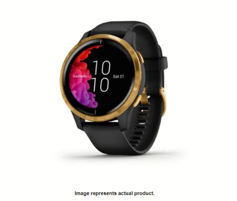 010-N2173-31 Garmin Noh Venu Sportswatch Black/Gold noh010n21733