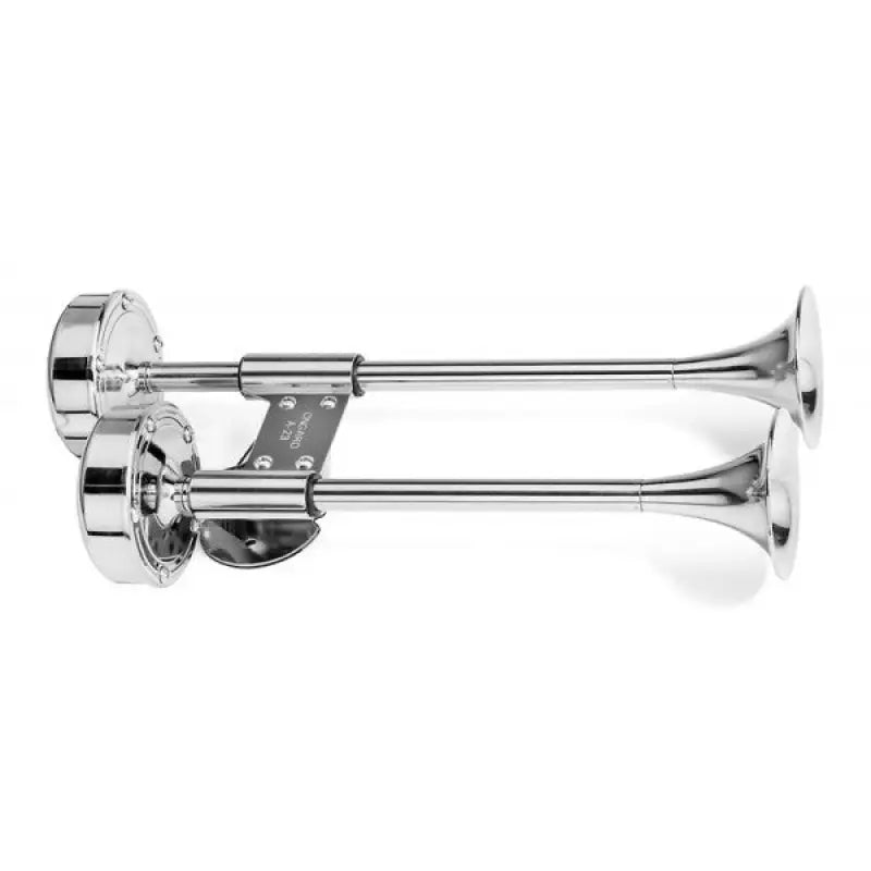 10012 Schmitt/Onga Dlx Dual Ss Shorty Trumpet Horn 12V s9a10012