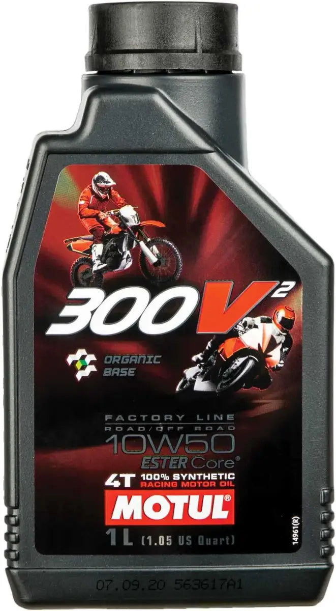 108586 Motul 300V2 4T Competition Synthetic Oil 10W50 1 Lt wps-82-2047