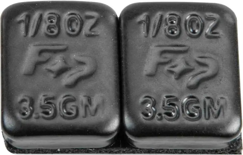 12812811 Fire Power Wheel Weights 1/8 Oz. 144/Pc Black wps-85-0400