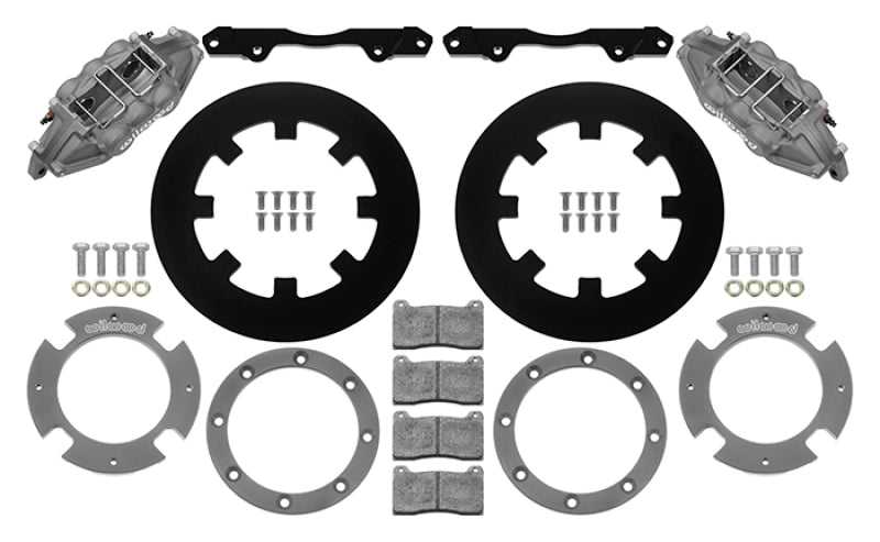 140-17041 Wilwood 17-21 Can-Am X3RS 6-Piston Rear Kit 11.25in - Anodized wil140-17041