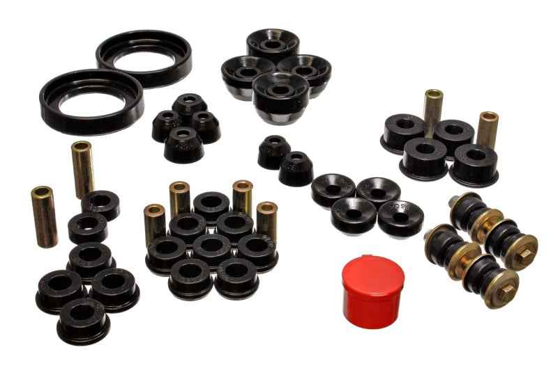 Energy Suspension 94-97 Honda Accord/Odyssey Black Hyper-Flex Master Bushing Set 16.18107G