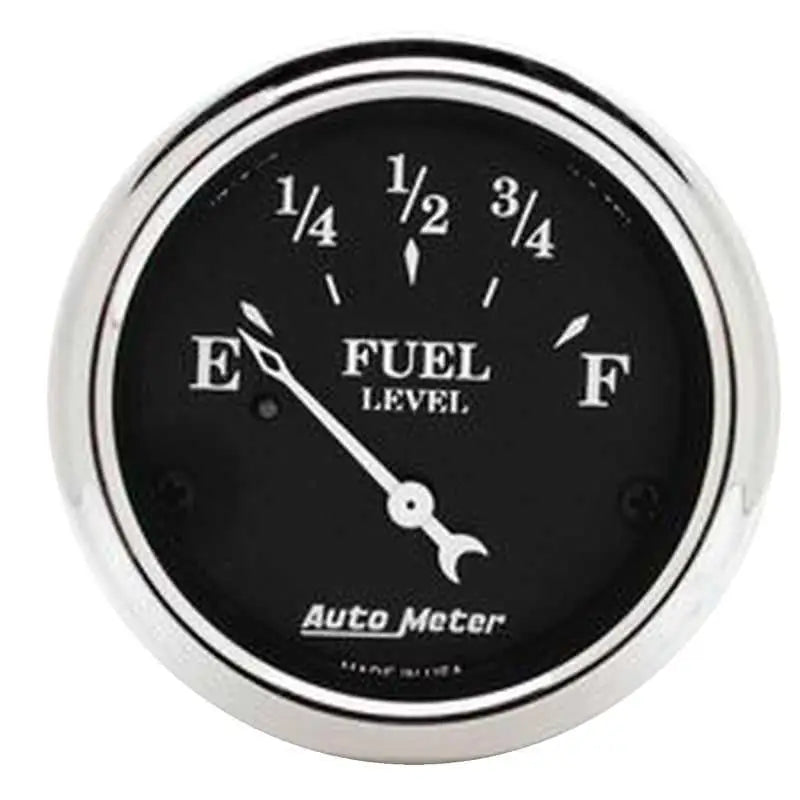 1717 Autometer 2 1/16in 240 Ohm to 33 Ohm Old Tyme Black Electric Fuel Level Gauge bbk1717-45198813954349