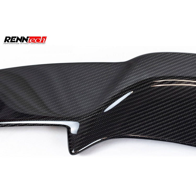 RennTech Aero Carbon Fiber Decklid Spoiler For Mercedes-Benz W213 E 63 AMG