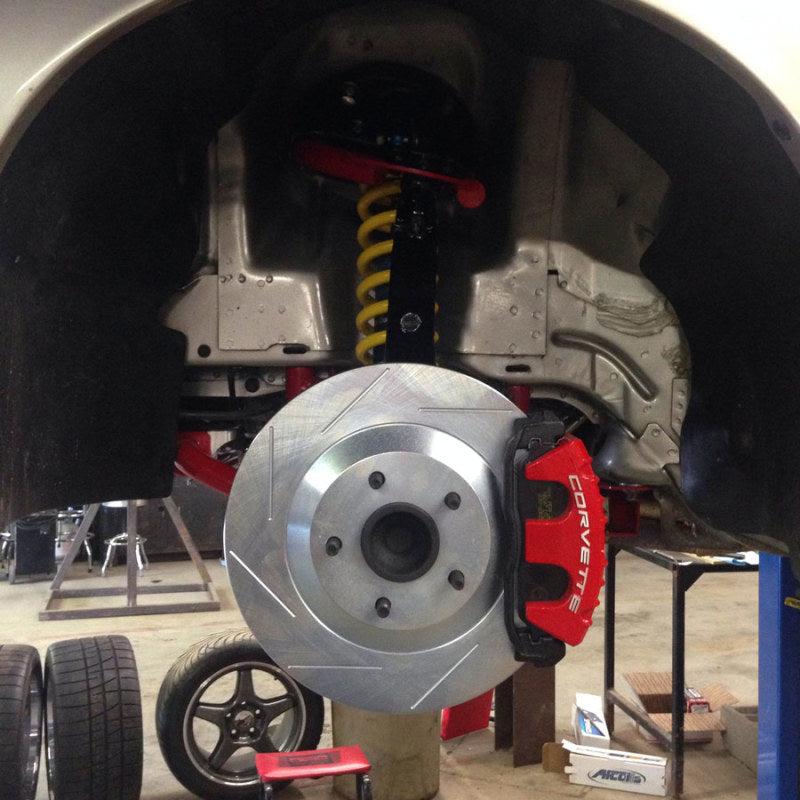 UMI Performance 93-02 GM F-Body C5/C6 Brake Conversion Brackets - 2120 umi2120