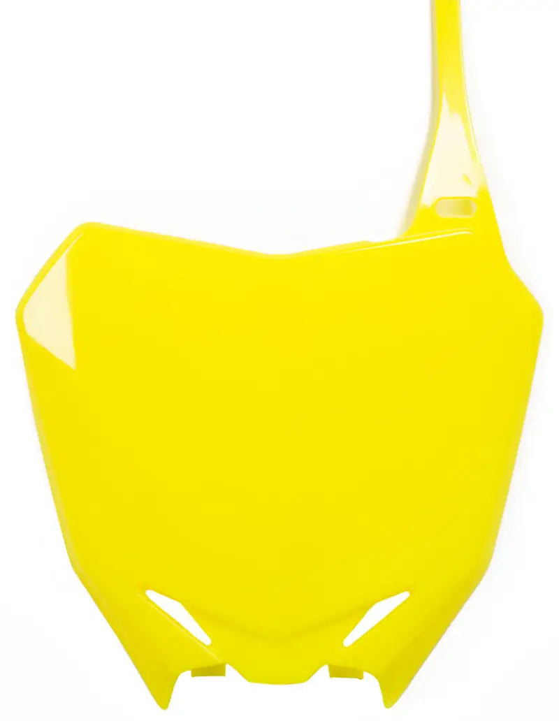 2113634310 Front Number Plate Fluorescent Yellow wps-21136-34310