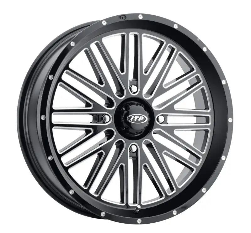 22MT113BX Itp Momentum Wheel Blk/Mac 22X6.5 4/156 4+2.5 (+10Mm) wps-57-20120
