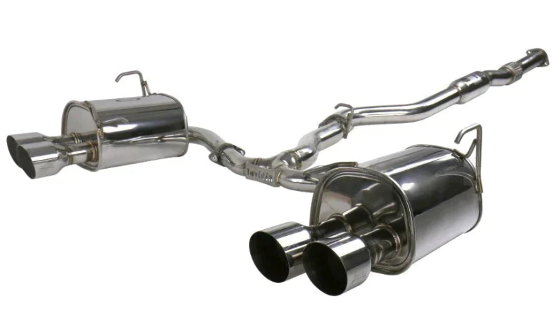 Invidia 2022+ Subaru WRX Q300 Single Layer Stainless Steel Quad Tip Cat-Back Exhaust - HS22WRXG2S invHS22WRXG2S