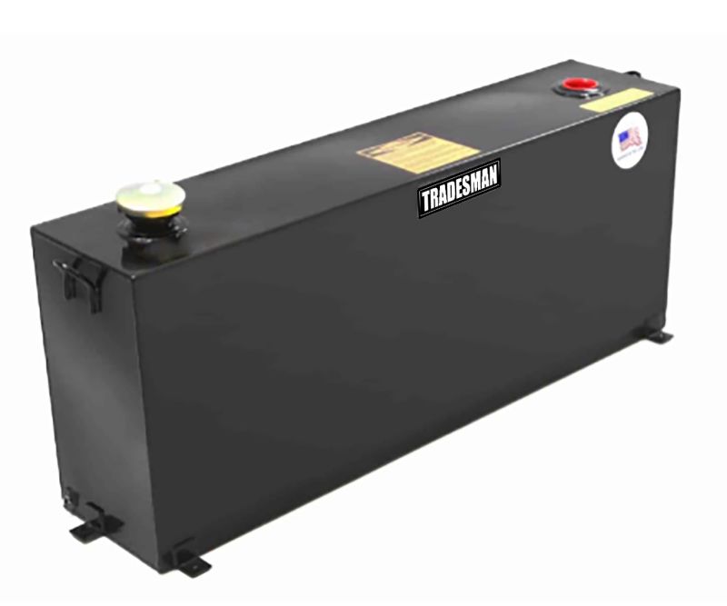 Tradesman Steel Full-Mid Size Vertical Liquid Storage Tank - Black - 73750 tra73750