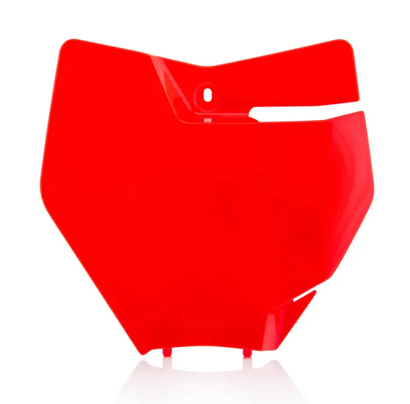 2421124617 Front Number Plate Fluorescent Orange wps-24211-24617