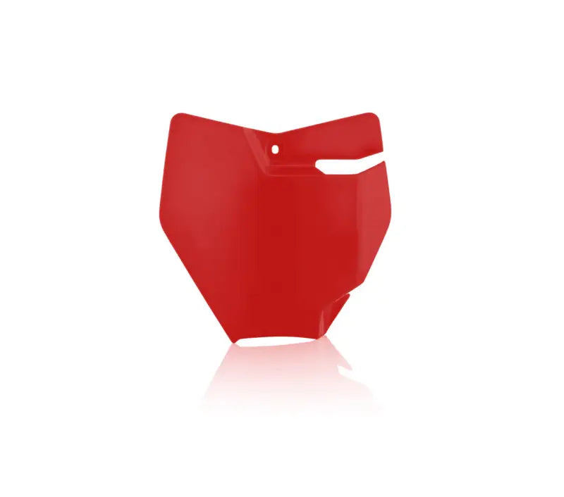 2449400004 Front Number Plate Gas/Ktm Red wps-24494-00004