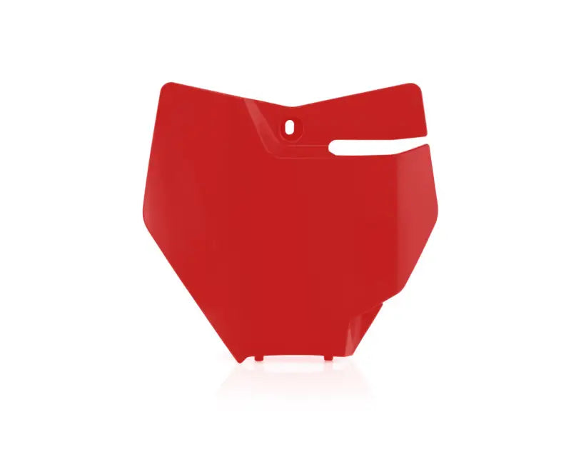 2685950004 Front Number Plate Gas/Ktm Red wps-26859-50004