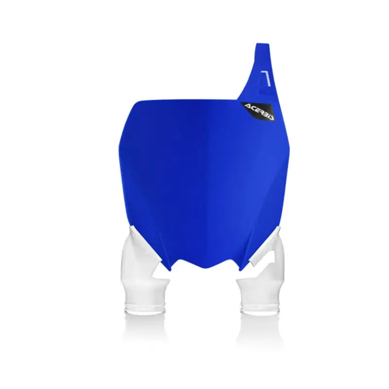 2689421006 Front Number Plate Blue/White wps-26894-21006