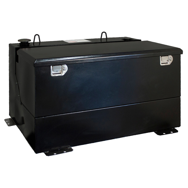 Better Built 75 Gallon Gloss Black Steel Transfer Tank & Toolbox Combo Model 29211676
