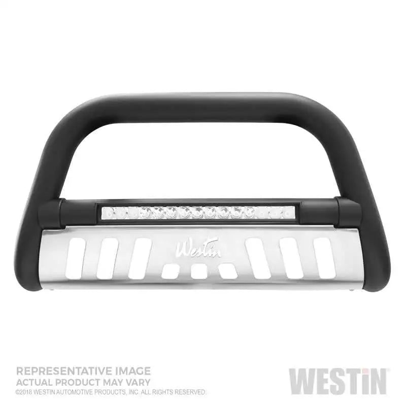 32-3955L Westin 19-20 Chevrolet Silverado 1500 (Excl. 2019 Silverado LD) Ultimate Bull Bar - Textured Black wes32-3955l