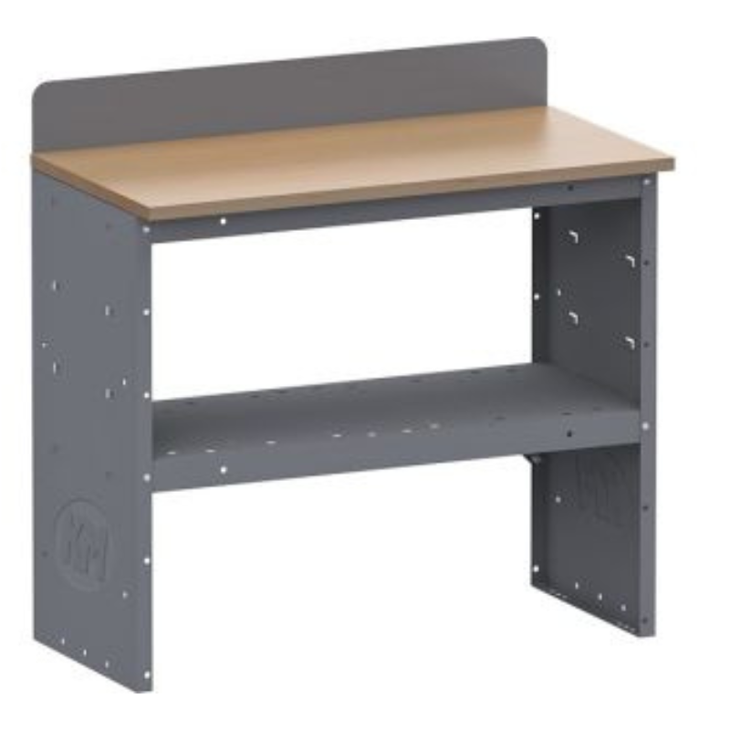 Holman Van Shelving Workbench 32" W x 28" H x 16" D Model 42532