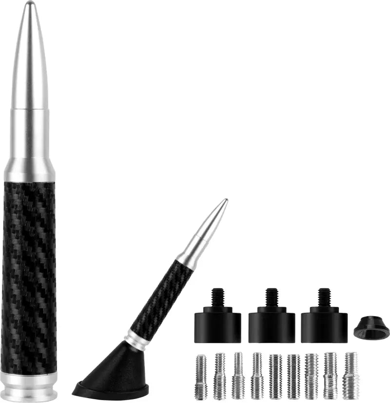 50 Cal Ammotenna Silver W/Carbon Fiber wps-94-3025