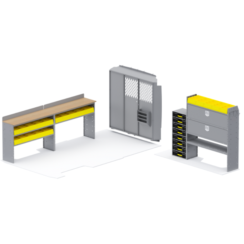 Holman Locksmith Van Package Ram ProMaster 159" WB Standard/High Roof Model 50PML
