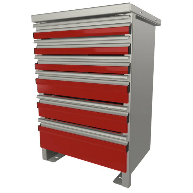 CTech Reading Service Body Drawer Unit 20.5w x 30.32h x 18d 510106