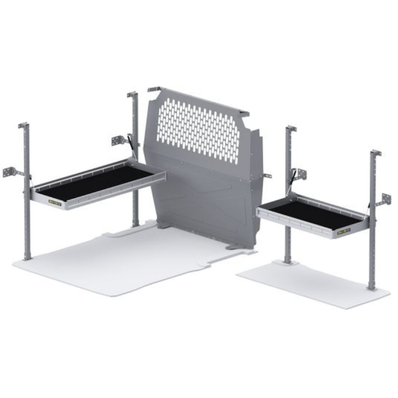 Holman Folding Shelves Van Package Ford Transit Connect 120" WB Model 51TCL