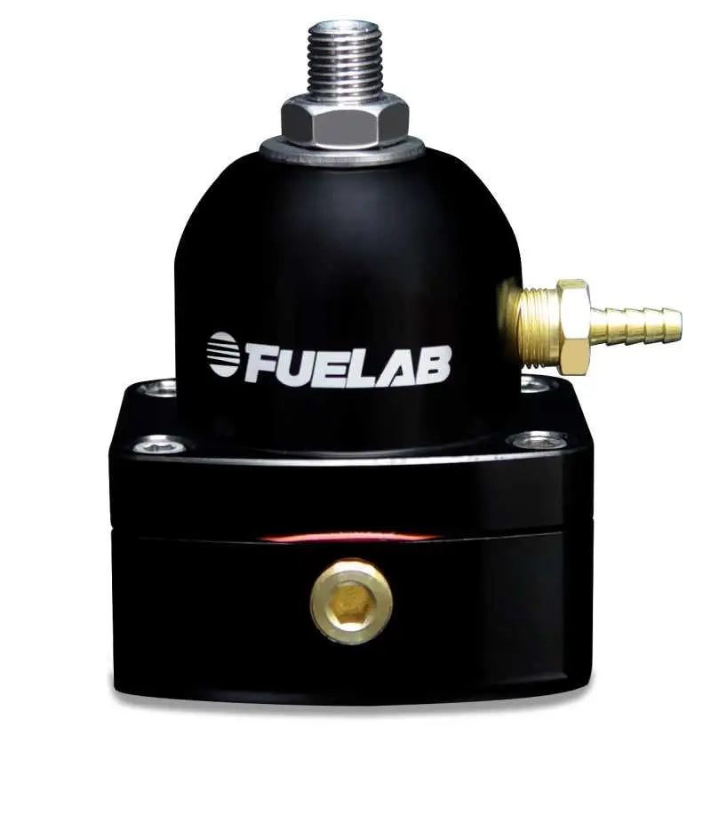 53501-1 Fuelab 535 EFI Adjustable Mini FPR 25-90 PSI (2) -6AN In (1) -6AN Return - Black flb53501-1