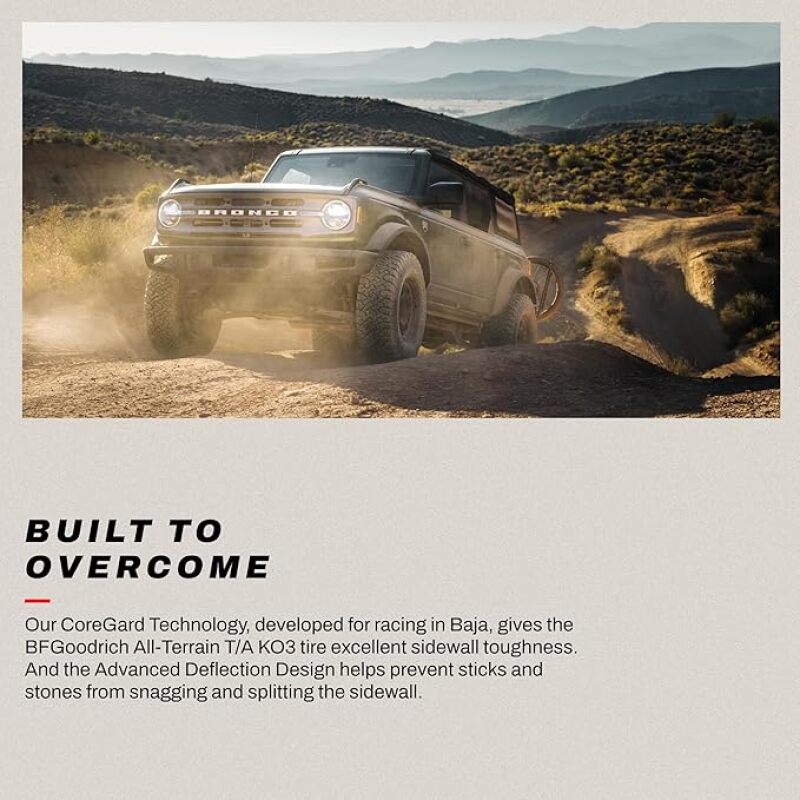 BFGoodrich All Terrain T/A KO3 37x12.50R17/F 128R