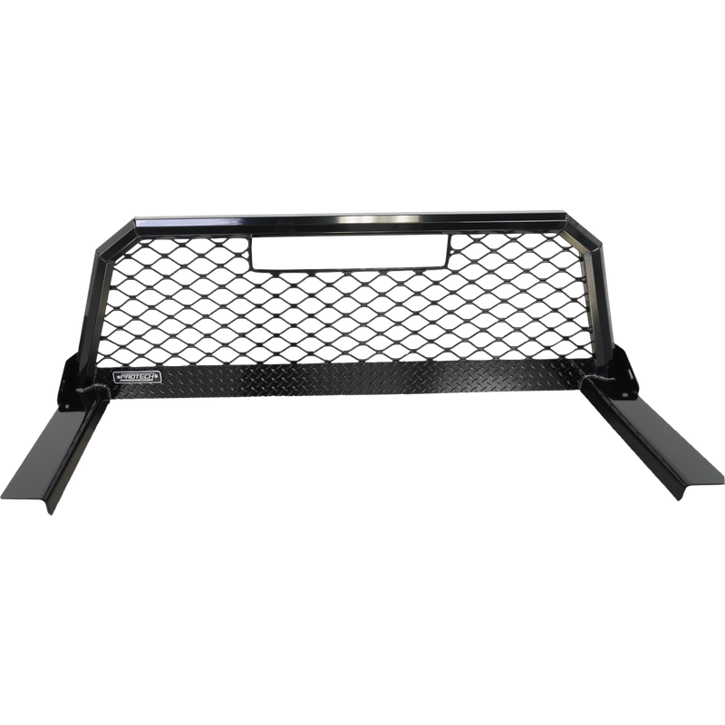 ProTech Headache Rack - 02-08 Ram 1500 / 03 -09 Ram 2500,3500 Mesh 32Leg - Gloss Black Model 57-6350-32-GB