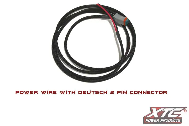 6' 14 Ga. Power Wire To 2 Pin Deutsch Connector wps-630-1182