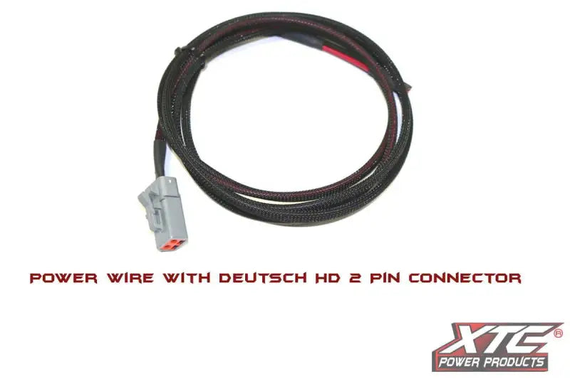 6' 14 Ga. Power Wire To Hd 2 Pin Deustch Dtp06 2s wps-630-1189