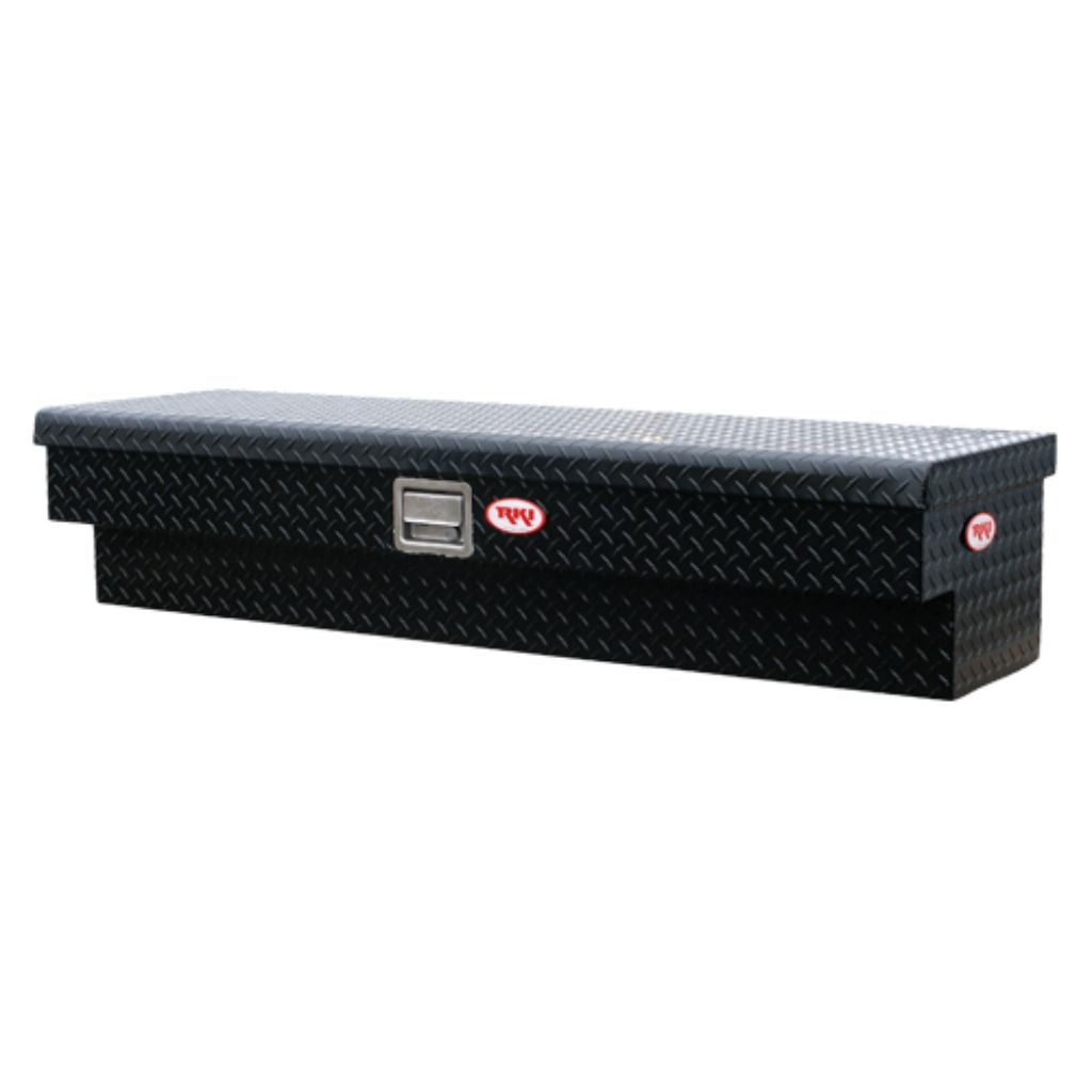 RKI Side Mount Truck Tool Box Black Aluminum Model 61SWAB
