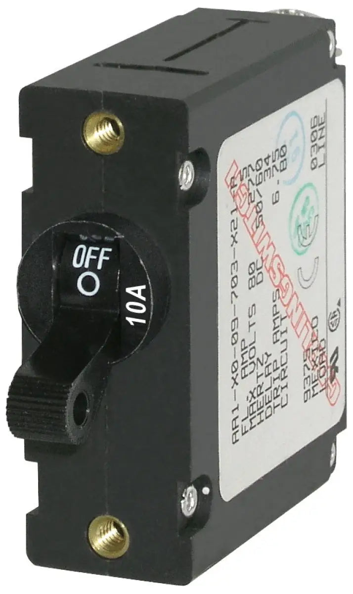 7204-BSS Blue Sea Circuit Breaker Aa1Toggle 10A Blk b6z7204bss