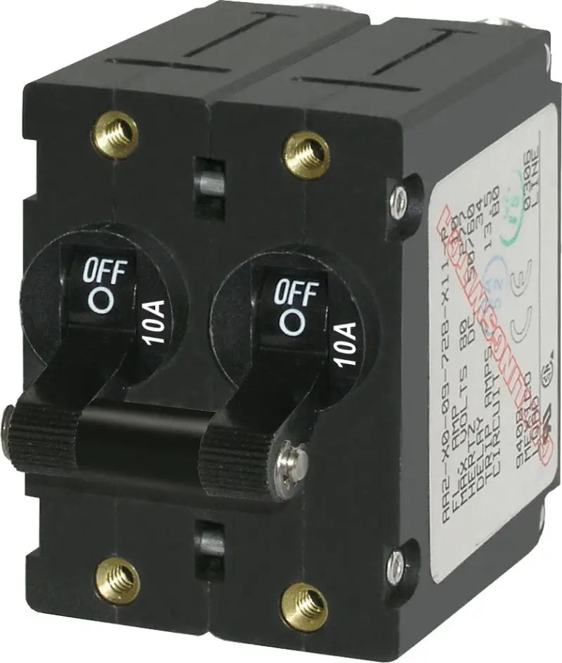 7232-BSS Blue Sea Circuit Breaker Aa2Toggle 10A Blk b6z7232bss