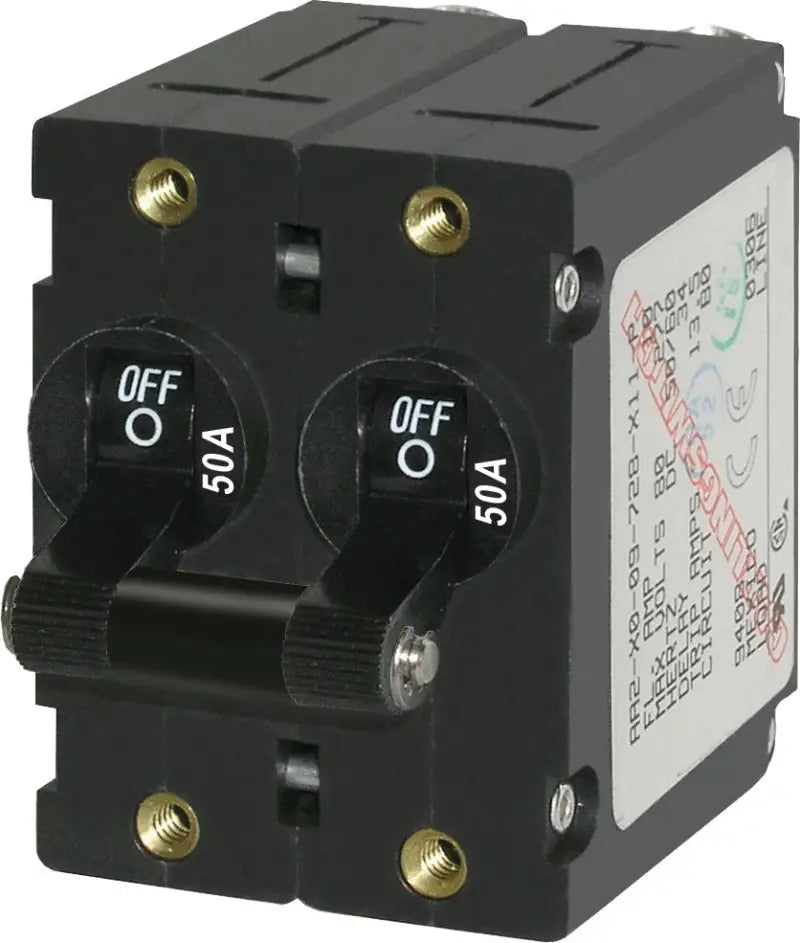 7241-BSS Blue Sea Circuit Breaker Aa2Toggle 50A Blk b6z7241bss