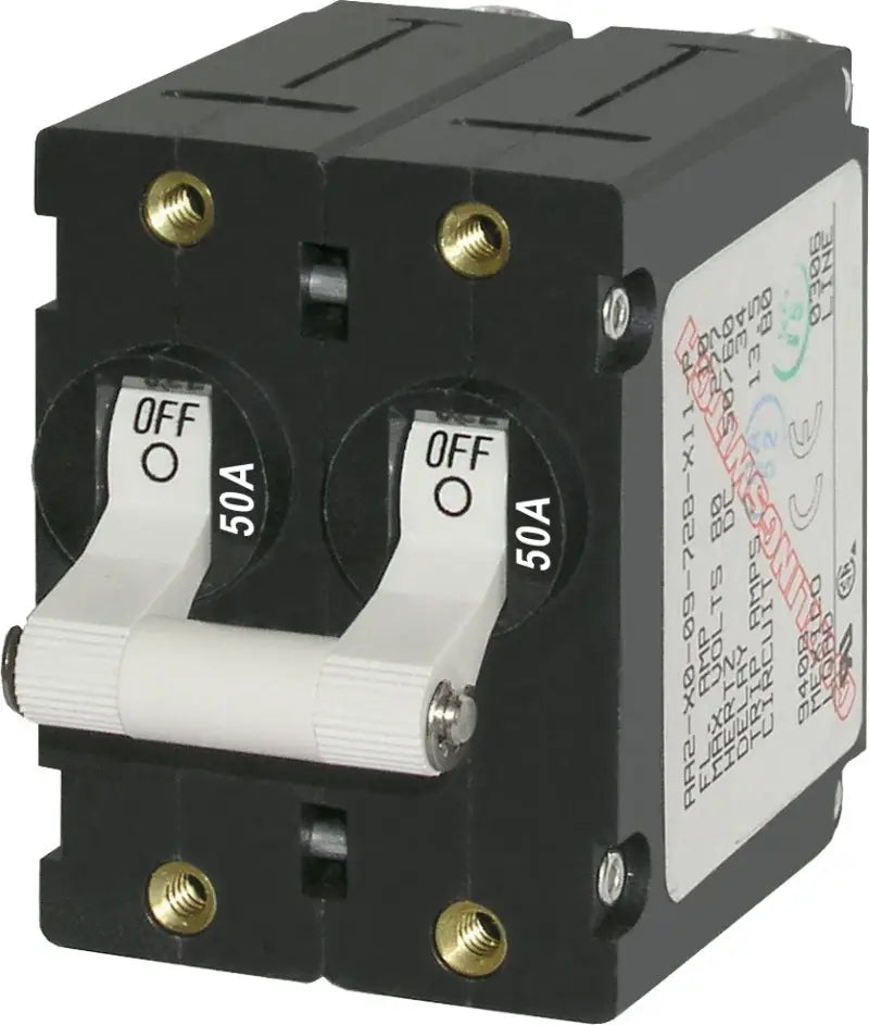 7242-BSS Blue Sea Circuit Breaker Aa2Toggle 50A Wht b6z7242bss