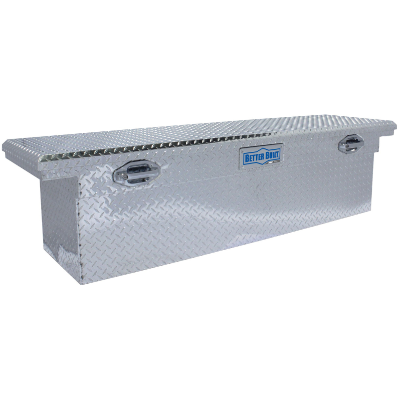 Better Built 69" Bright Aluminum Special Edition Crown Series Low Profile Deep Crossover Tool Box Model 79010901