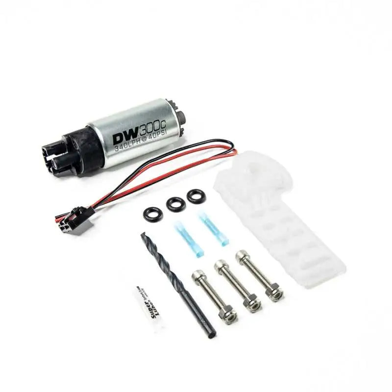 9-307-1060 DeatschWerks 15-19 Golf R/15-18 1.8/15-18 GTI 340lph Compact Fuel Pump w/o clips w/9-1060 Instl kit dwk9-307-1060