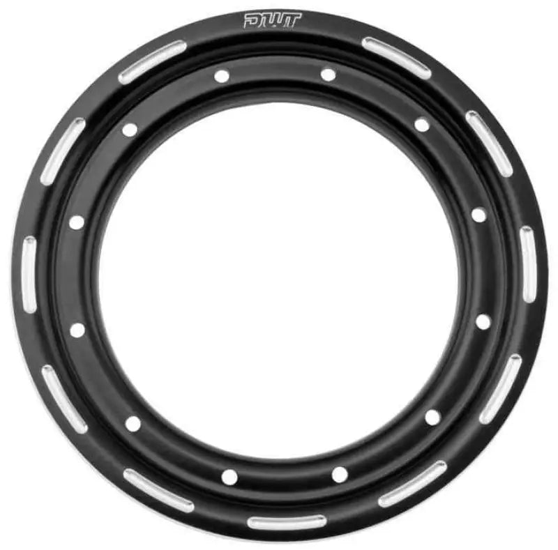 908-28BLK Dwt 8" Beadlock Ring Black wps-574-42013