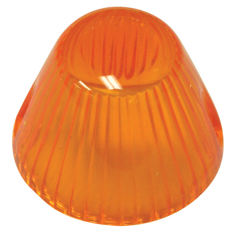 Vw Ghia Left Or Right Amber Front Bullet Turn Signal Lens 1964-69