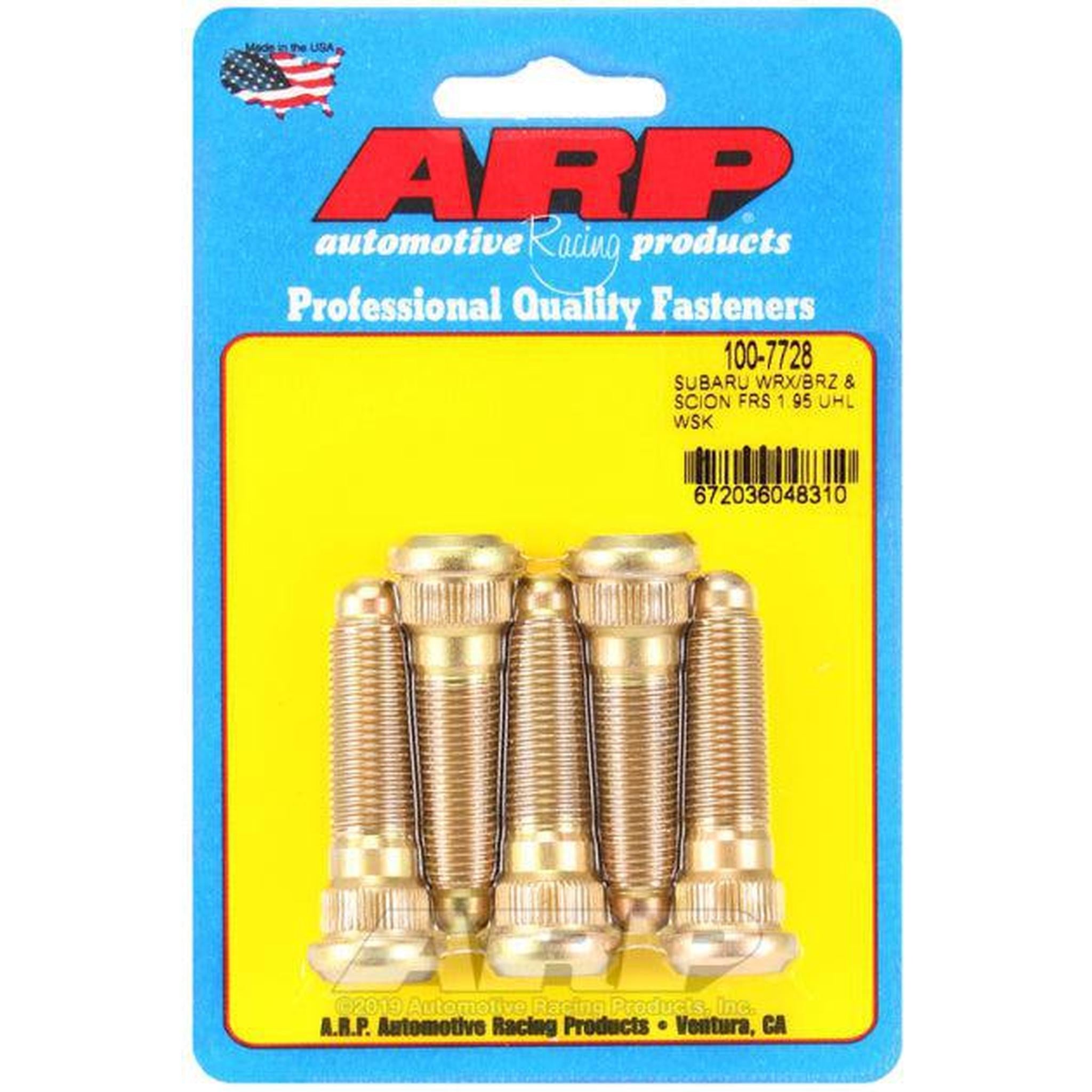 ARP Extended 5 Wheel Stud Kit Subaru WRX / STI 15-25 / BRZ 13-25 | 100-7729