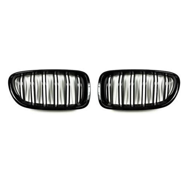 AutoTecknic Aero Glazing Black Dual-slats Front Grilles For BMW F10 M5