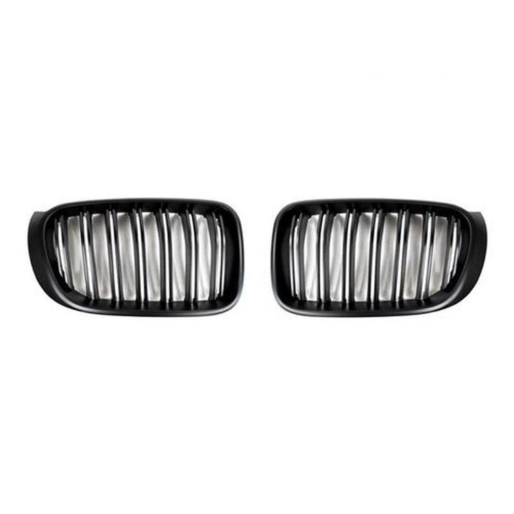 AutoTecknic Aero Replacement Stealth Black Front Grilles For BMW F25 X3