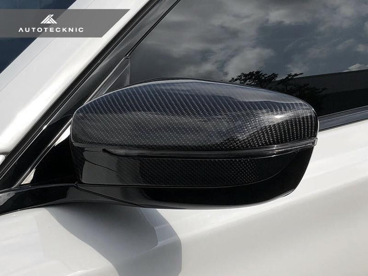AutoTecknic Aero Carbon Mirror Covers For BMW G30 520i