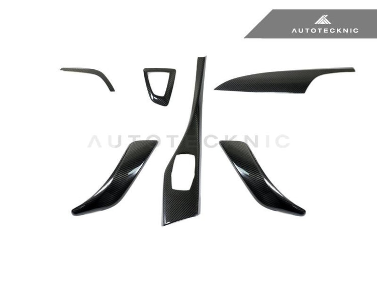 AutoTecknic Interior Dry Carbon Fiber Interior Trim For BMW F21 M135i