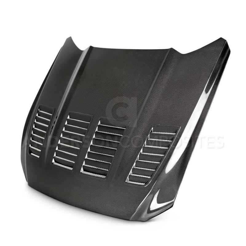 Anderson Composites 15-17 Ford Mustang Type-TW Double Sided Hood AC-HD15FDMU-TW-DS