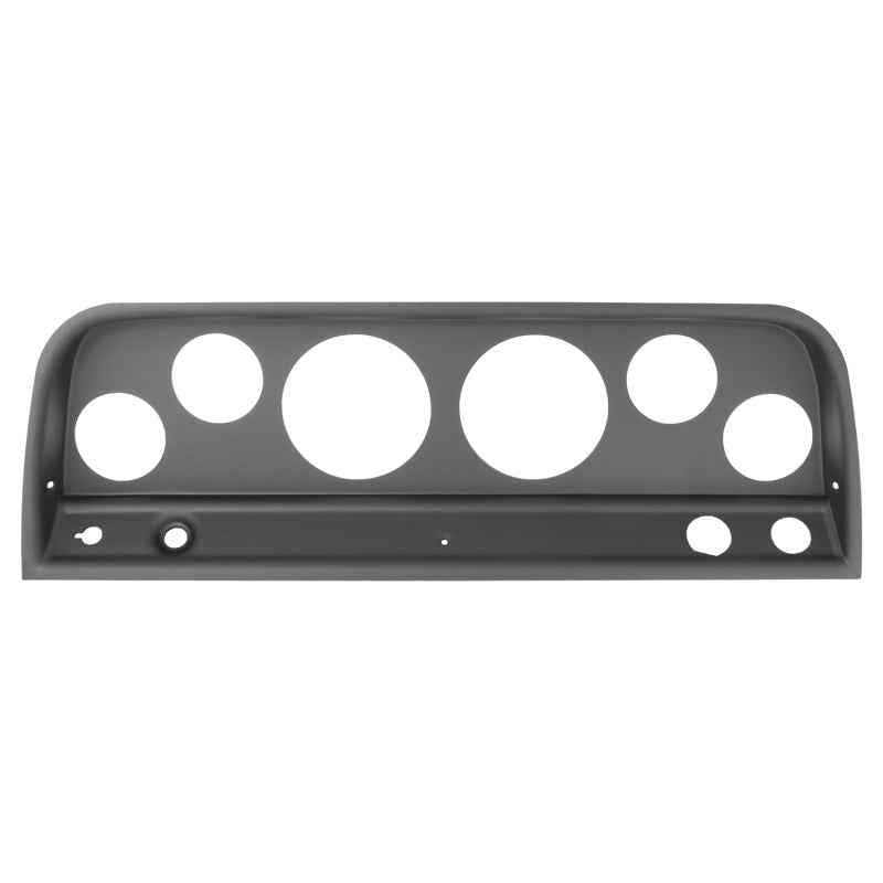 Autometer 64-66 Chevrolet Truck Direct Fit (2 3-3/8in. & 4 2-1/16in.) Gauge Mount - Black Finish 2128