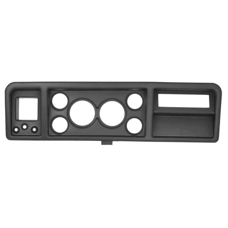 Autometer 73-79 Ford F100 Direct Fit (2 3-3/8in. & 4 2-1/16in.) Gauge Pod - Black Finish 2146