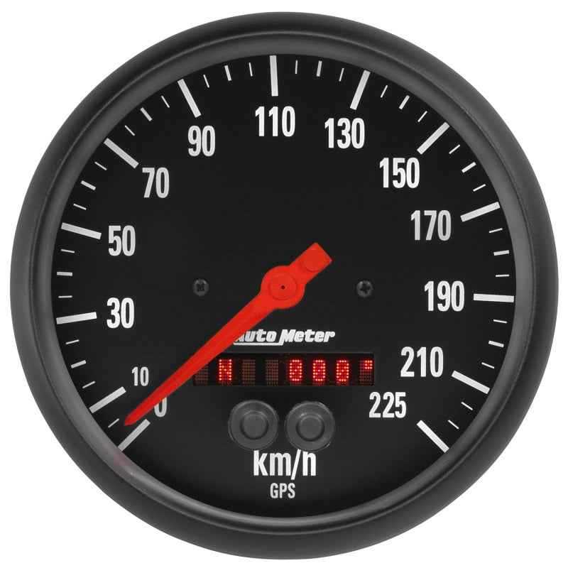Autometer Z Series 5in. 225KM/H (GPS) Speedometer Gauge 2684-M