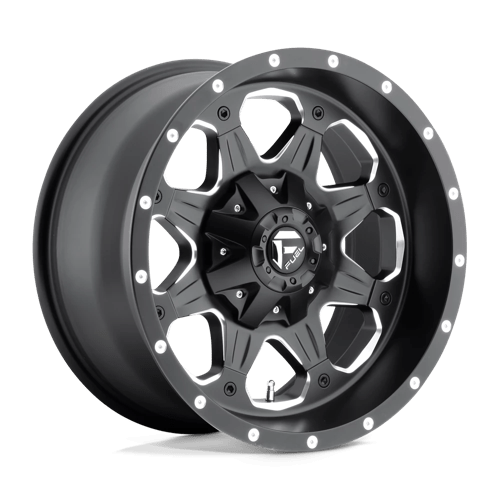 D53417905745 Fuel Offroad D534 17X9 5X5.0/5.5 Mt-Blk-Mil -12M FOWD534905745