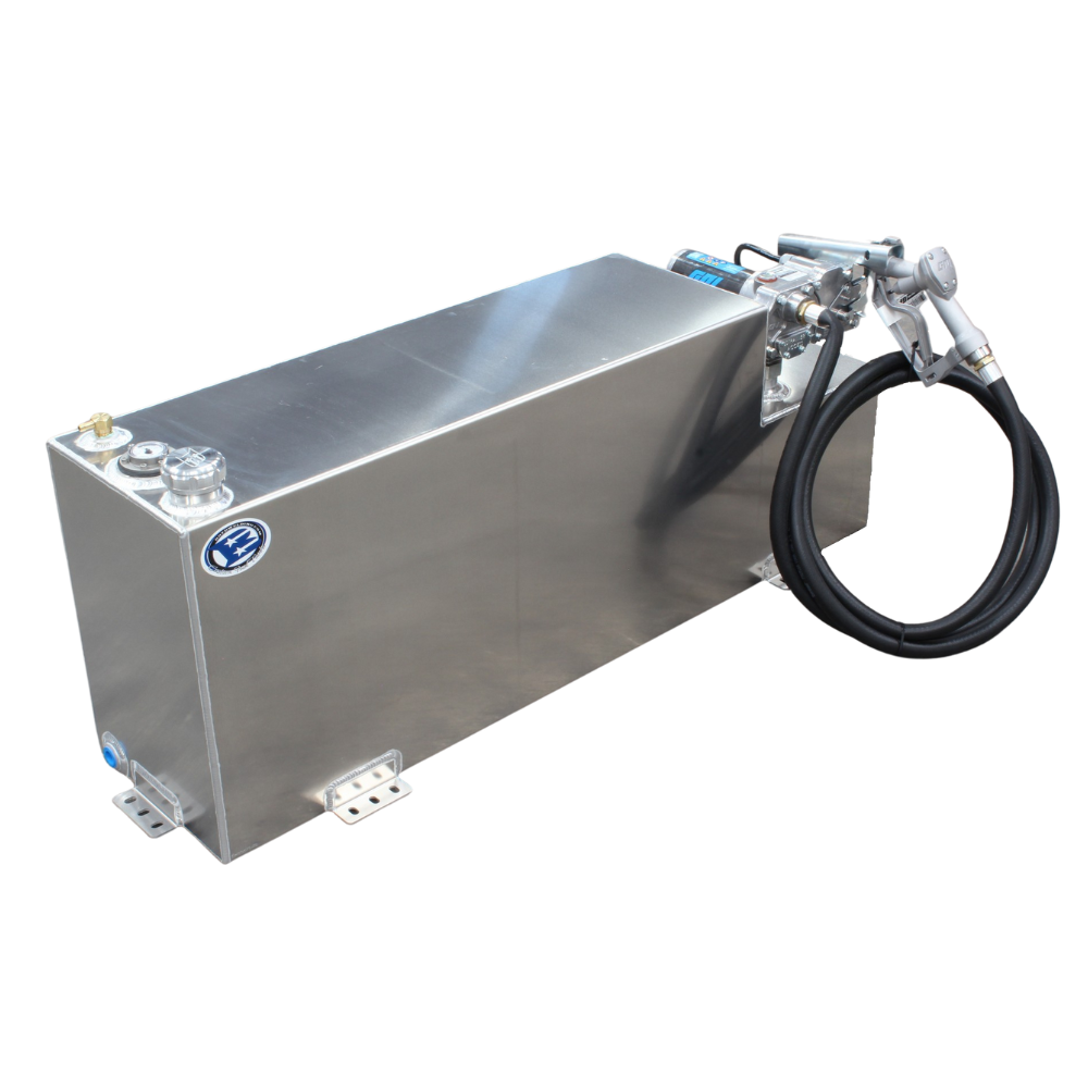 Boyd Welding 35 Gallon Fuel Transfer Tank System Aluminum With 15 GPM Pump - 13004-DP